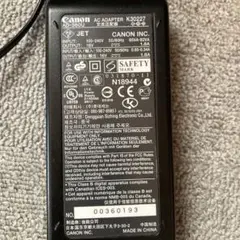 キヤノンプリンタ用電源アダプタAD-360U K30120 - メルカリ