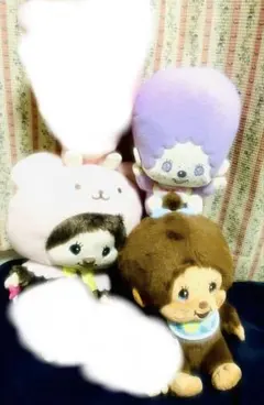 モンチッチ ぬいぐるみマスコット まとめ売り☆ 日焼け サンリオ 渚のモンチッチ