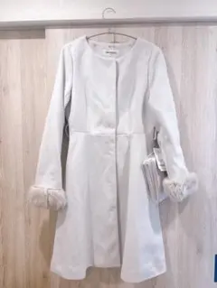 ミッシュマッシュ　3wayノーカラーコート