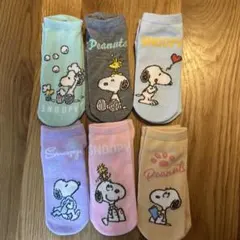 最終お値下げ！しまむら　SNOOPY靴下セット