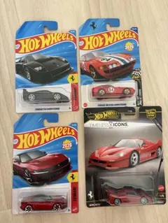 Hot Wheels フェラーリ 4台セット③ - メルカリ
