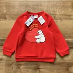 【新品】 ベイマックス　95ｃｍ　トレーナー　ベビー服　Disney　赤