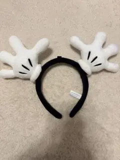 ディズニー ミッキー 手型 カチューシャ