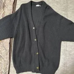 ASTRONOMY ダークグレー カーディガン XL