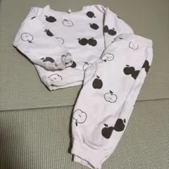 organic zoo りんごセットアップ　3-4y