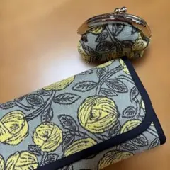 長財布 やりくり財布 ハンドメイド ミナペルホネン