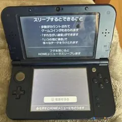 New Nintendo 3DS LL ネイビー ステッカー付き