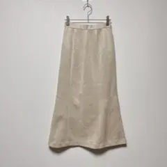 JEANASIS ヌバックライクマーメイドスカート　ジーナシス　スウェード　S