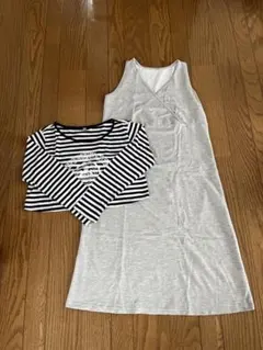 美品⭐︎授乳服ワンピセットM