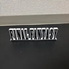 FINAL FANTASY ロゴ 立体フィギュア