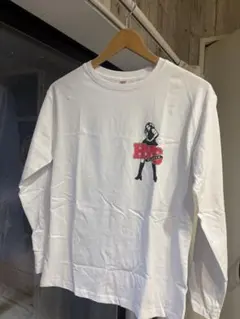 HYSTERIC GLAMOUR 風 長袖Tシャツ ホワイト グラフィック