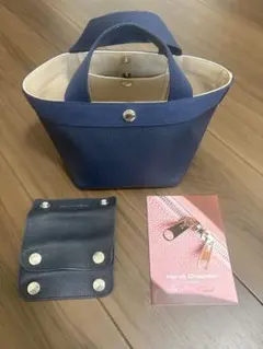 【極美品】Herve Chapelier 701GP ネイビー×ネイビーのサムネイル