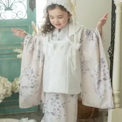 キャサリンコテージ　レース生地の被布セット 七五三【最終値下げ】