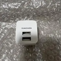 多摩電子工業 tama's USB 変換 コンセント チャージャー 2ポート