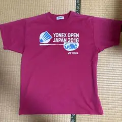 YONEX OPEN JAPAN 2016 ピンクシャツ