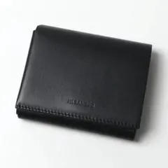 【極美品】ジルサンダー　コンパクトウォレット　三つ折り財布　オリガミ　ブラックのサムネイル