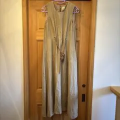 ロンハーマン ロングワンピース カシュクール ワンピース ノースリーブ