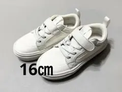 Vans キッズスニーカー ホワイト ベルクロ