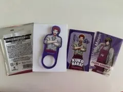 ヒプマイ店頭くじ イオン 波羅夷空却　アクリル指輪 四十物十四ステッカーセットのサムネイル