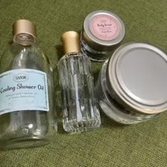 SABON 空瓶4種類　一部サビ、剥がれあり　バラ売り可