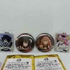 鬼滅の刃 キャラバッジコレクション アクリルキーホルダー 伊黒小芭内 甘露寺蜜璃