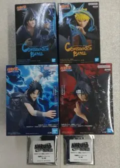 うちはサスケ&イタチ　写輪眼ぷっくりシール2種　ナルト&サスケセット