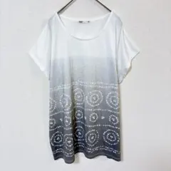 セブンデイズサンデイ　美品　Tシャツ　レディースフリー　グラデーションのサムネイル