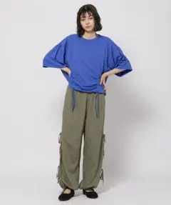 niko and... シャーリングアレンジTシャツ