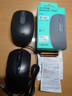 [美品］Logicool Bluetoothマウス＆2.4GHZマウス　セット