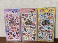 【正規品】ディズニープチドロップステッカー 3枚セット