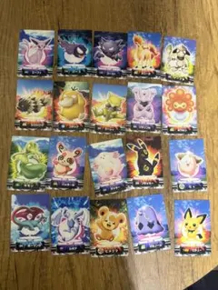 ポケモン 初期 伝説 ジャンボカードダス ミニカード図鑑 35枚 - メルカリ