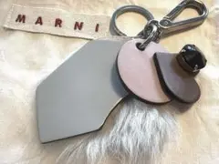 MARNI マルニ　レザーファー　キーホルダー　キーリングのサムネイル