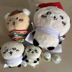ちいかわシリーズ 6点 ぬいぐるみマスコットセット