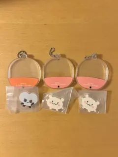 treasure シャカシャカアクリルチャーム 3個セット