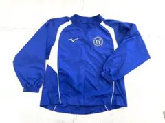 三菱養和 サッカー ピステ 130cm Mizuno ウィンドブレーカー 青