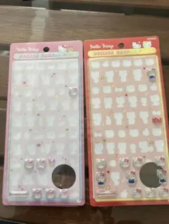 ボンボンドロップシール　ミニー　キティー　おすそ分け