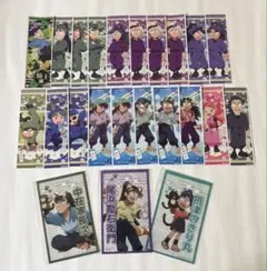 忍たま乱太郎　ロングステッカー　クリアイラストシート　立花仙蔵　尾浜勘右衛門