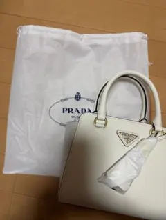 【セール‼️】PRADA ガレリア サフィアーノ レザー ハンドバッグ
