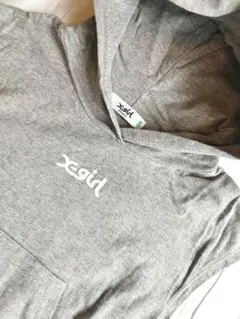 【美品】X-girl Stages フード付きワンピース