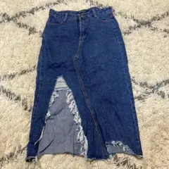 SpRay スプレイ デニムロングスカート