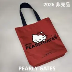 【未使用】【非売品】PEARLY GATES★2026ハローキティコラボバック★