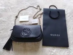 GUCCI ソーホー チェーンショルダーバッグ - メルカリ