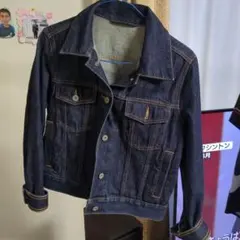 ダークデニム クラシックジャケットgu