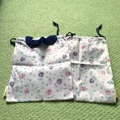 アフタヌーンティー　巾着トートバッグ