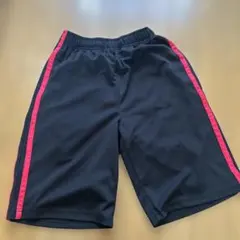 黒/赤 スポーツハーフパンツ 150