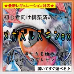 コンセプト》構築済みデッキH533 メガズルズキンex - メルカリ