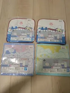 【本日限定300円スタートセール】ちいかわ ハンカチ 4枚セット