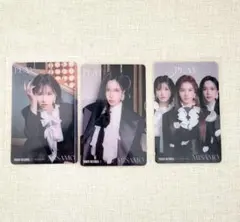 TWICE 『PLAY』タワレコ特典　クリアトレカ　ミナ　サナ　モモ