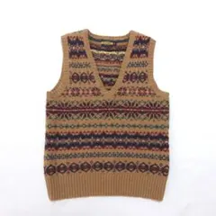 RUGBY ラルフローレン フェアアイル ニットベスト レディースS