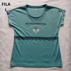 FILA/フィラ☆レディース　テニスウェア　ゲームシャツ　Tシャツ